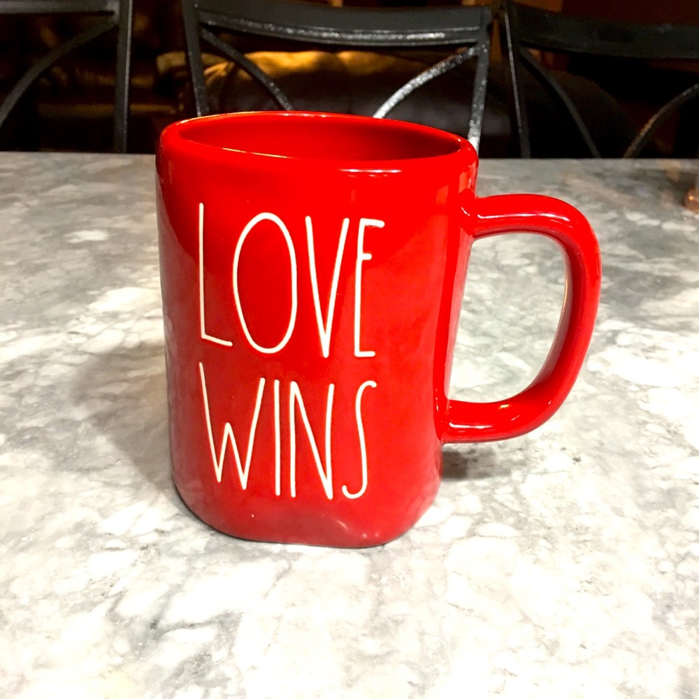 Rae Dunn βLove Winsβ Mug
